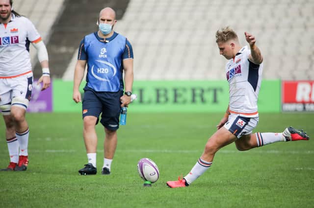 Edinburgh's South African-born stand-off Jaco van der Walt will make his Scotland debut against Ireland on Saturday.