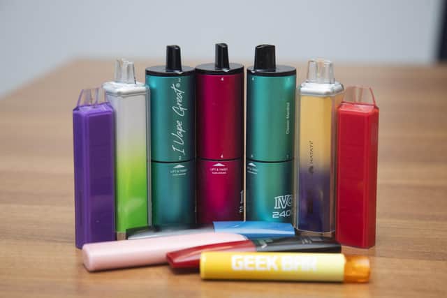 The nation’s “youngsters are attracted to the taste and smell of fruit and sweet flavoured vaping products, as well as the devices’ colourful designs and packaging”, according to ASH Scotland