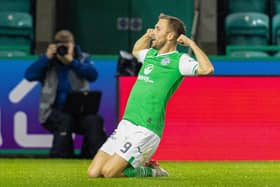 Dylan Vente is in a rich vein of form for Hibs right now.