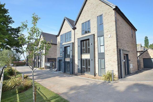 This four bedroom new build has high end finishes throughout. Marketed by Richard Watkinson & Partners, 01623 355090.
