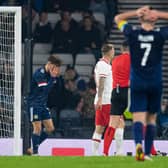 Scotland were denied a win in stoppage-time against Poland. (Photo by Ross MacDonald / SNS Group)