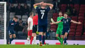 Scotland were denied a win in stoppage-time against Poland. (Photo by Ross MacDonald / SNS Group)