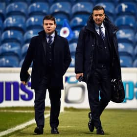 Ross Wilson (left) will play a key role in any January business Rangers do. Picture: SNS