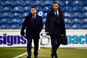Ross Wilson (left) will play a key role in any January business Rangers do. Picture: SNS