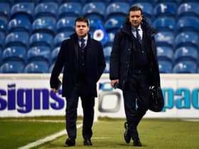 Ross Wilson (left) will play a key role in any January business Rangers do. Picture: SNS