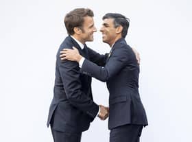 Prime Minister Rishi Sunak will meet with the President of France, Emmanuel Macron on Friday.