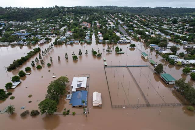 Flooding caused by heavy rain in New South Wales saw evacuation orders issued for towns across the Northern Rivers region (Picture: Dan Peled/Getty Images)