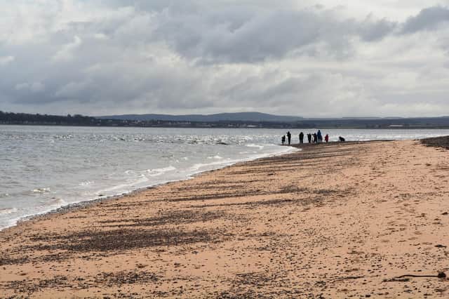 The woman's body was found on a beach near Fortrose, Highland (pictured). PIC: geograph.org/Lewis Clarke