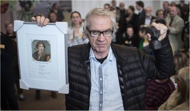 Lars Vilks was under police protection because of his 2007 image of the Prophet Muhammad as a dog.