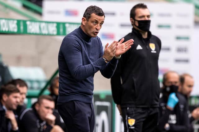 Jack Ross now wants Hibs to take belief from their draw with Rangers.