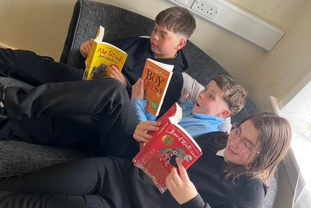 "The pupils have been non-stop reading!"