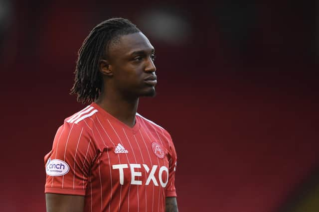 Aberdeen captain Anthony Stewart has been subjected to alleged racial abuse on social media. (Photo by Ross MacDonald / SNS Group)