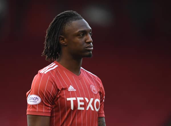 Aberdeen captain Anthony Stewart has been subjected to alleged racial abuse on social media. (Photo by Ross MacDonald / SNS Group)