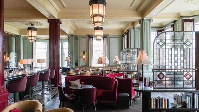 The Century bar by day.