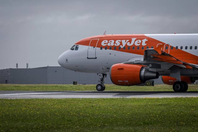 EasyJet have cancelled thousands of flights affecting passengers during peak holiday season . Picture: AFP via Getty Images