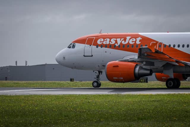 EasyJet have cancelled thousands of flights affecting passengers during peak holiday season . Picture: AFP via Getty Images
