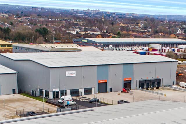 The £55 million Belgrave Logistics Park is being developed over three phases, to provide 261,193 square feet over five buildings.