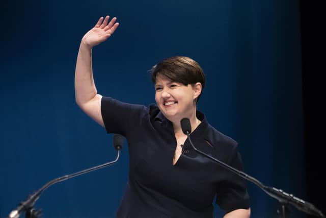 Former Scottish Conservative leader Ruth Davidson has revealed that she almost did not run for the position in case her mental health history became known.
