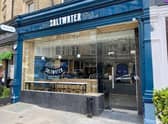 Saltwater is the new name for the recently refurbed Globetrotter fish restaurant in Bruntsfield Place.