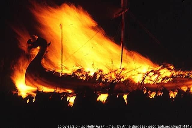 Up Helly Aa in Lerwick has allowed women to take part for the first time. PIC: Anne Burgess/geograph.org