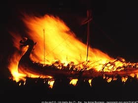 Up Helly Aa in Lerwick has allowed women to take part for the first time. PIC: Anne Burgess/geograph.org