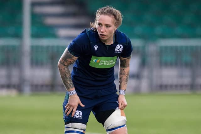 Jade Konkel is taking a break from rugby. Picture: Ross Parker/SNS