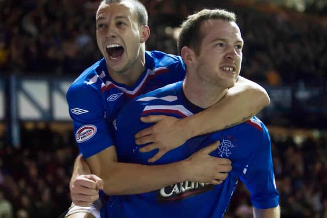 Alan Hutton didn't want to leave Rangers. Picture: SNS