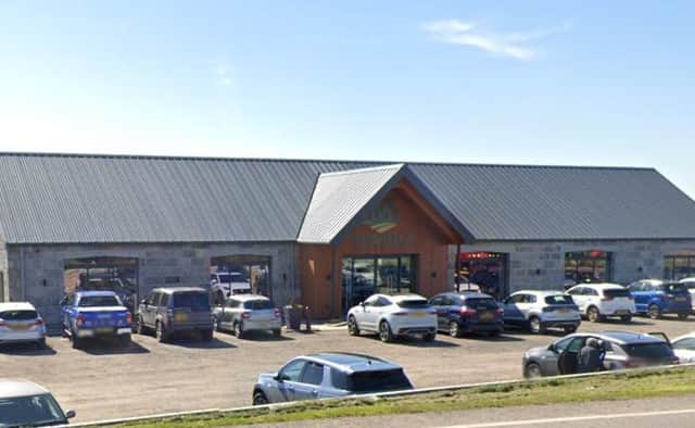 Marshall's Farm Shop can be found along the A96 near Kintore