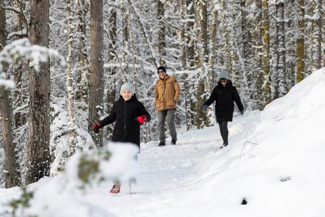 Snow and ice covered much of the country this week (Picture: Paul Campbell/PA Wire)