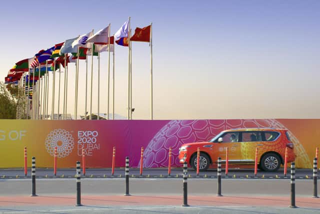 An example of Tangent's visual identity work for Expo 2020 Dubai, with the firm hailing the contract as a major boost. Picture: contributed.