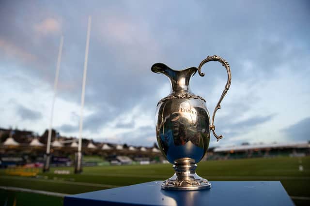 The first leg of the 1872 Cup will be played at Scotstoun on Monday. (Photo by Craig Williamson / SNS Group)