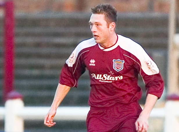 Alan Brazil in action for Arbroath back in 2005.