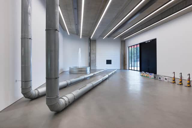 Installation view of work by Ghislaine Leung at the Turner Prize 2023, Towner, Eastbourne PIC: Angus Mill
