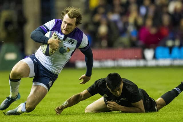 Stuart Hogg came so close against New Zealand last time at Murrayfield.