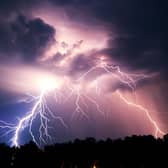 Numerous Met Office yellow weather warnings for thunderstorms are in place for the UK this week, as heavy rain, thunder and lightning are set to hit (Photo: Shutterstock)