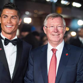 Cristiano Ronaldo has reportedly spoken with his former Manchester United boss Sir Alex Ferguson ahead of a return to the club (JACK TAYLOR/AFP via Getty Images)
