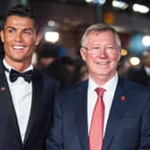 Cristiano Ronaldo has reportedly spoken with his former Manchester United boss Sir Alex Ferguson ahead of a return to the club (JACK TAYLOR/AFP via Getty Images)