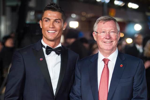 Cristiano Ronaldo has reportedly spoken with his former Manchester United boss Sir Alex Ferguson ahead of a return to the club (JACK TAYLOR/AFP via Getty Images)