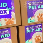 Through Pet Aid, the Scottish SPCA provides essential food supplies for animals through a network of food banks