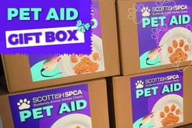 Through Pet Aid, the Scottish SPCA provides essential food supplies for animals through a network of food banks