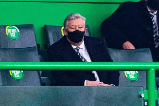 Celtic chief executive Peter Lawwell. (Photo by Craig Foy / SNS Group)