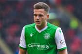 Hibernian’s Jamie Gullan. (Photo by Craig Foy / SNS Group)