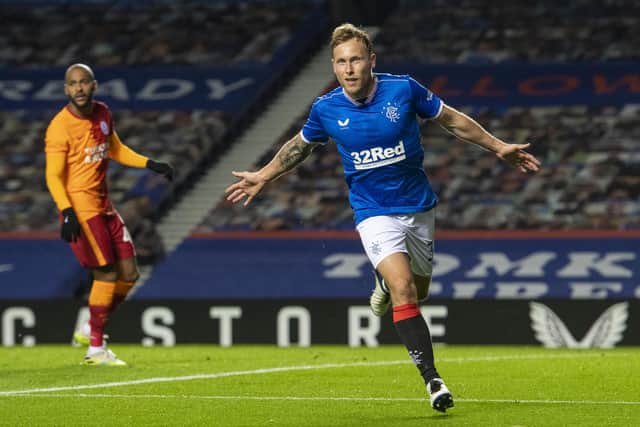 Rangers Scott Arfield opened the scoring