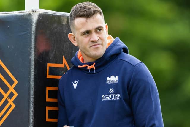 Emiliano Boffelli will not travel to South Africa with the Edinburgh squad. (Photo by Ross Parker / SNS Group)