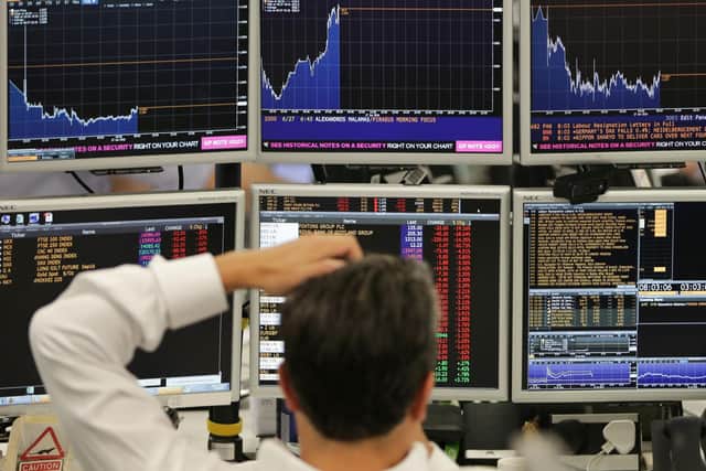The London Stock Exchange was open and began trading as normal at 8am. Picture: Daniel Leal-Olivas/AFP/Getty Images