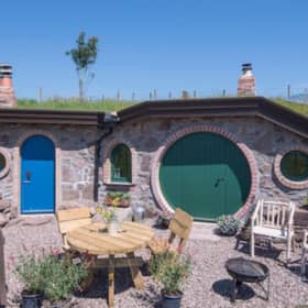 A stay in a hobbit house would be perfect for any Lord of the RIngs fan.
