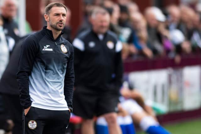 Kelty Hearts manager Kevin Thomson is delivering great success for the club.