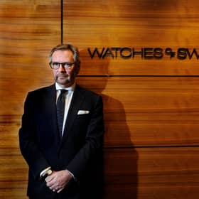Scotsman Brian Duffy is the chief executive of Watches of Switzerland, which ranks as Britain’s biggest retailer of Rolex, Cartier, Omega, TAG Heuer and Breitling watches. Picture: John Devlin