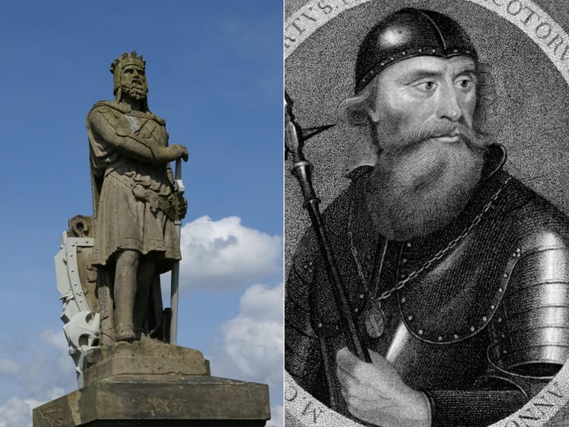 Robert the Bruce was the King of Scots between 1306 and 1329. He is famously remembered as the defender of Scotland against England during the vicious Wars of Independence. He is considered one of the greatest warriors in Scottish history and is perhaps best known for defeating the English army of Edward II at the Battle of Bannockburn in 1314.