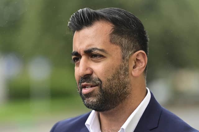 Humza Yousaf appeared at a Fringe event